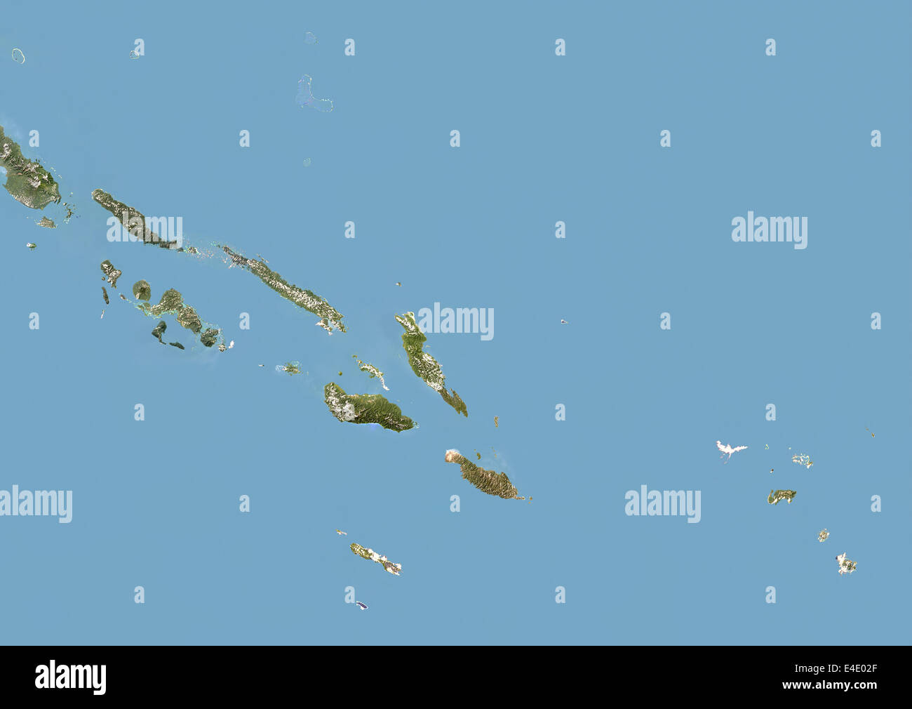 Map satellite geography melanesia fotografías e imágenes de alta resolución  - Alamy