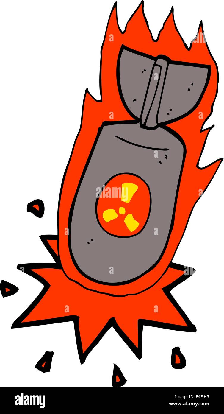 Cartoon Atom Bomb Imágenes De Stock & Cartoon Atom Bomb Fotos De Stock