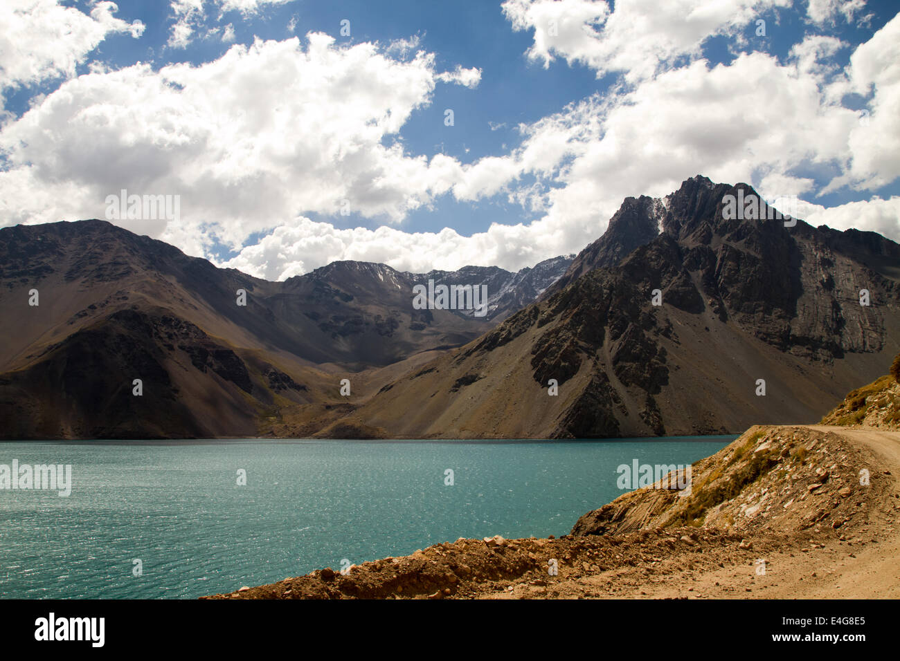 El Cajón del Maipo y El Embalse El Yeso embalse, los Andes, Chile