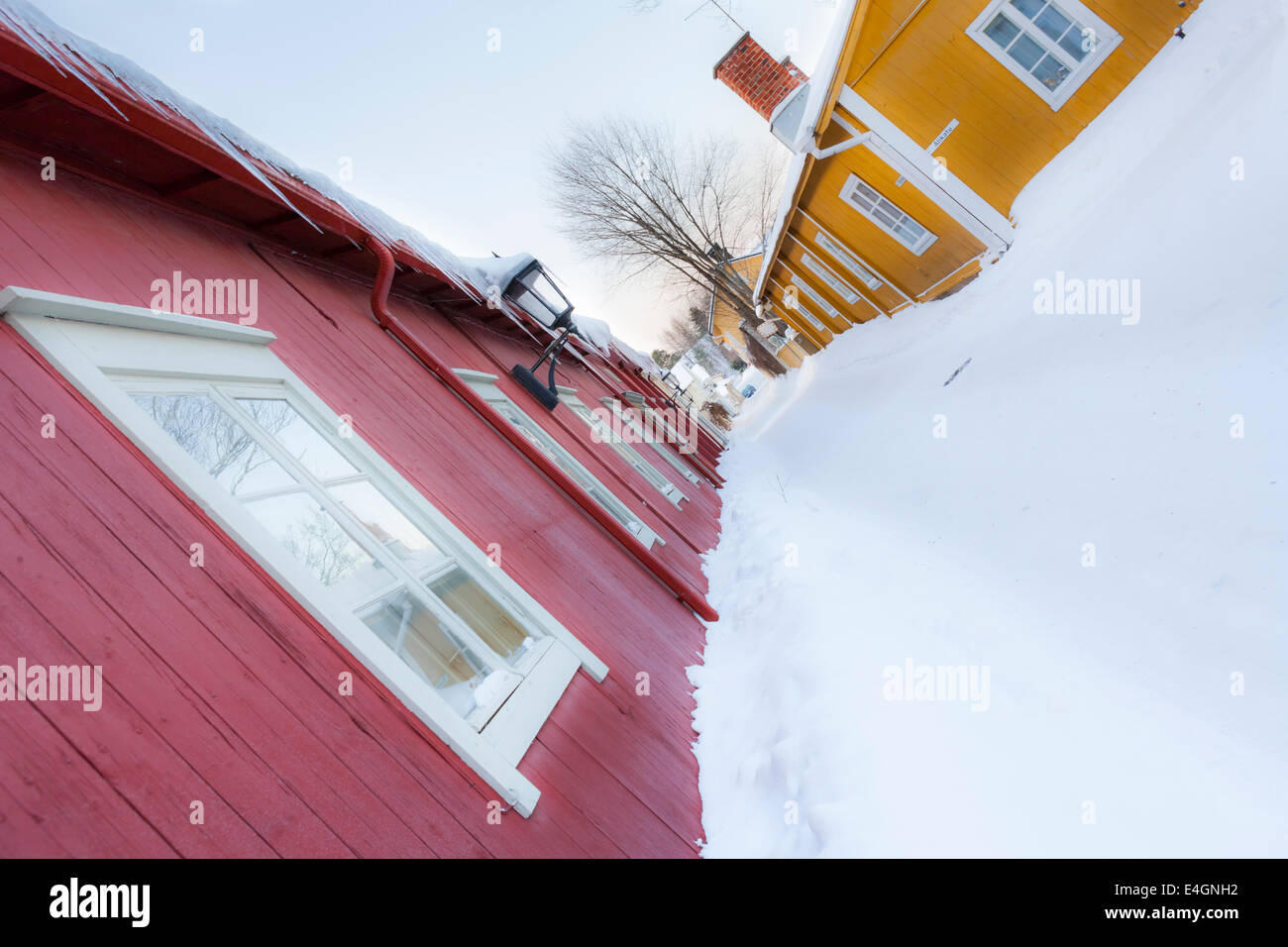 Invierno en Naantali Foto de stock