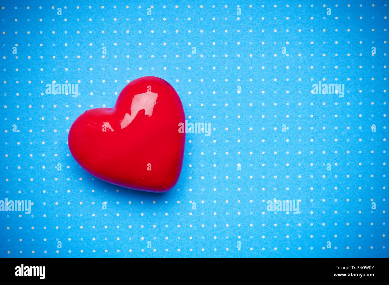 En forma de corazón de San Valentín, el amor concepto Foto de stock