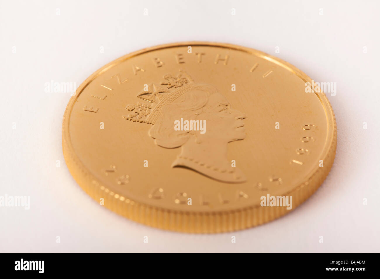 Moneda de oro solo Canadá 0.5oz Fotografía de stock - Alamy