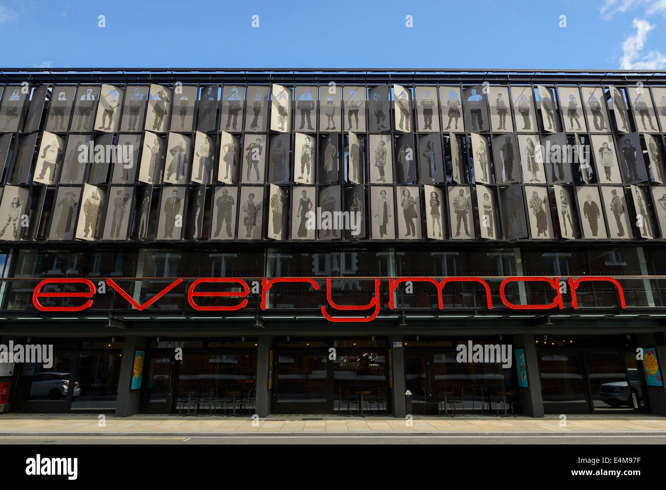 La parte frontal del Teatro Everyman Hope Street en Liverpool Reino Unido Foto de stock