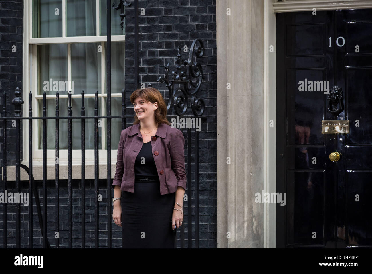 Londres, Reino Unido. El 15 de julio de 2014. El Primer Ministro David Cameron anuncia la reorganización ministerial de crédito: Guy Corbishley/Alamy Live News Foto de stock