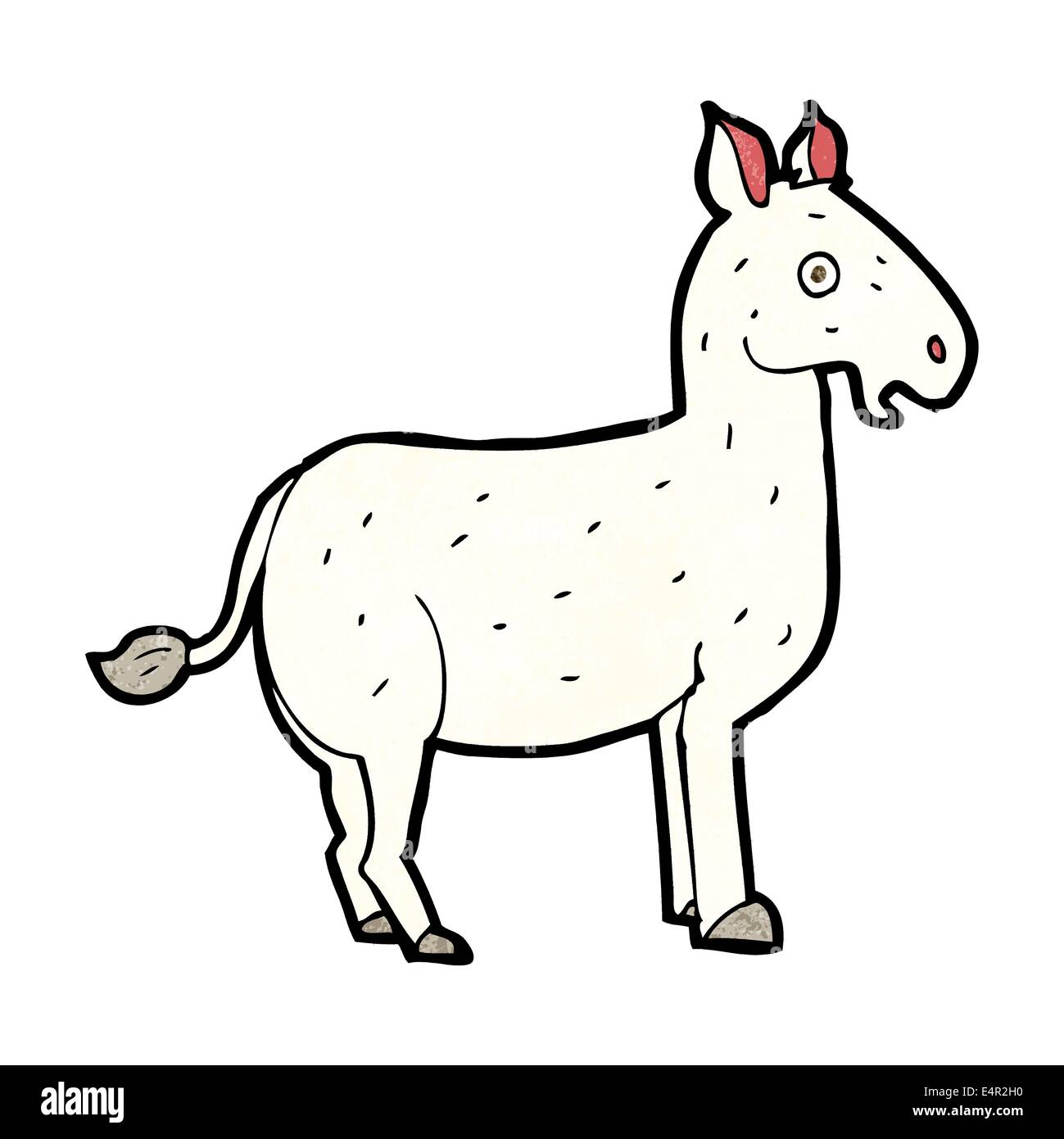 mula de dibujos animados Imagen Vector de stock - Alamy