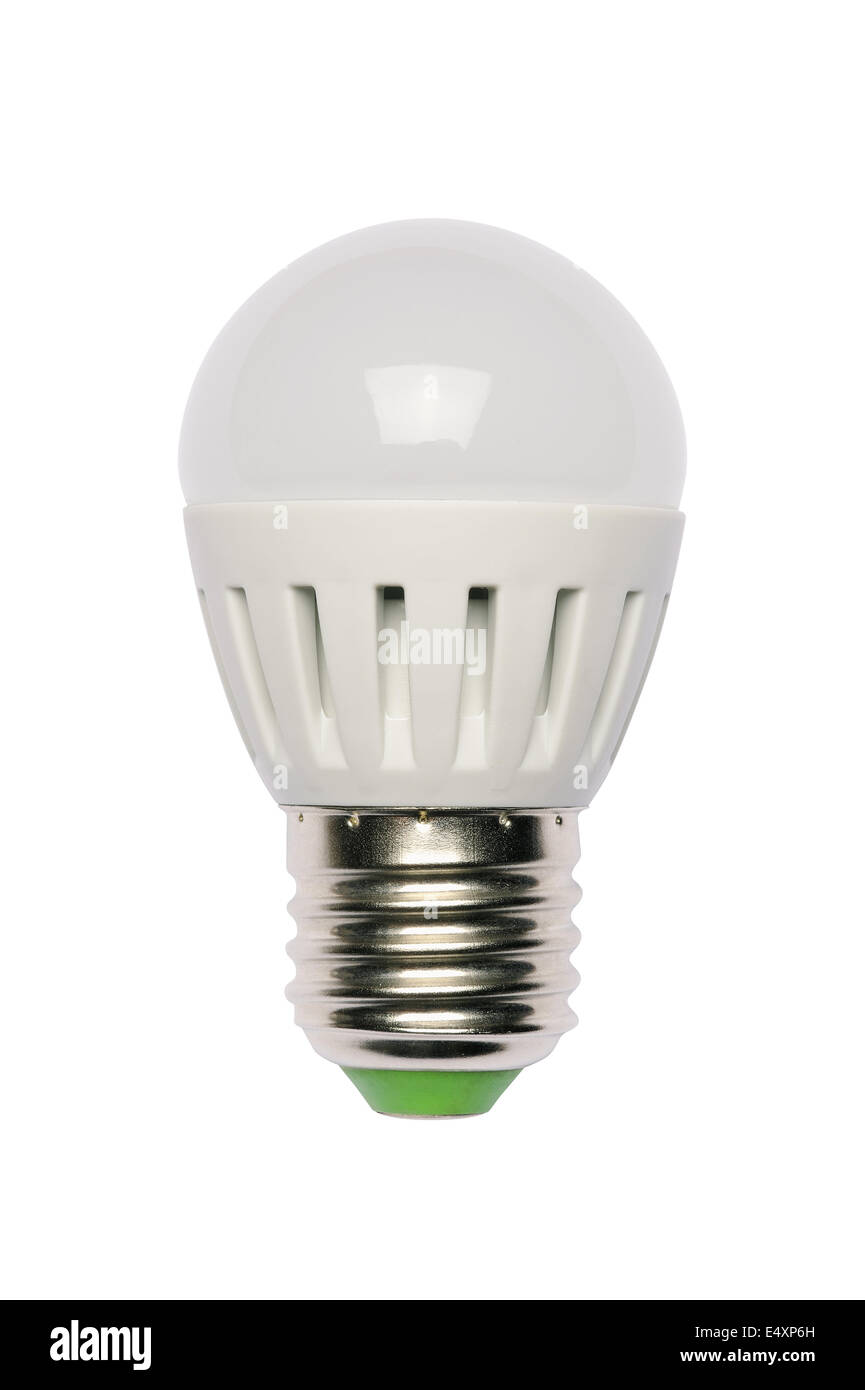 LED Bombilla de ahorro de energía. Diodo emisor de luz. Foto de stock