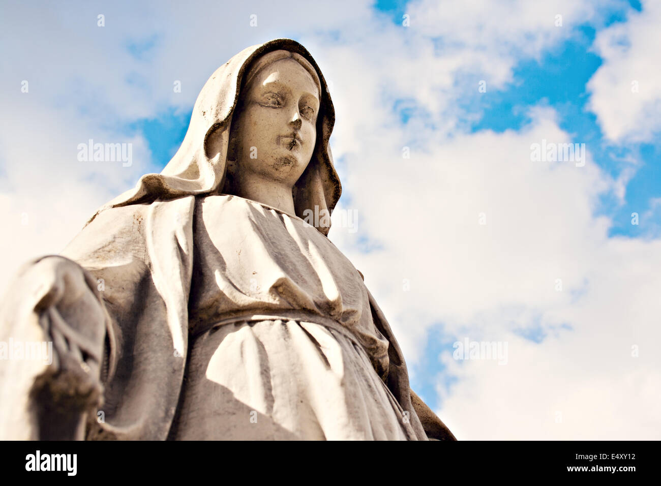 Santa María estatua Foto de stock
