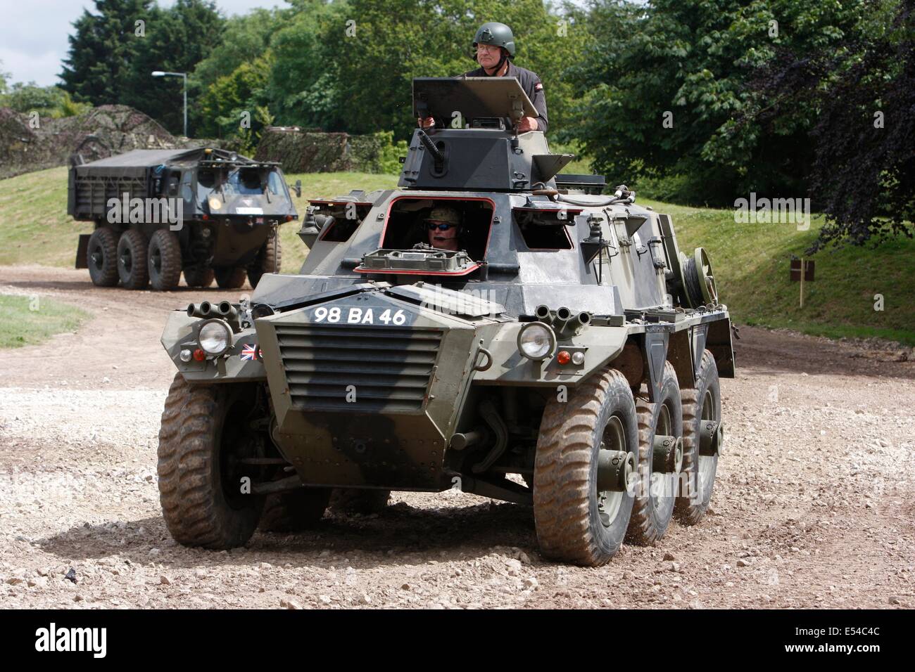 FV604un vehículo de comando blindados sarraceno - Bovington Foto de stock