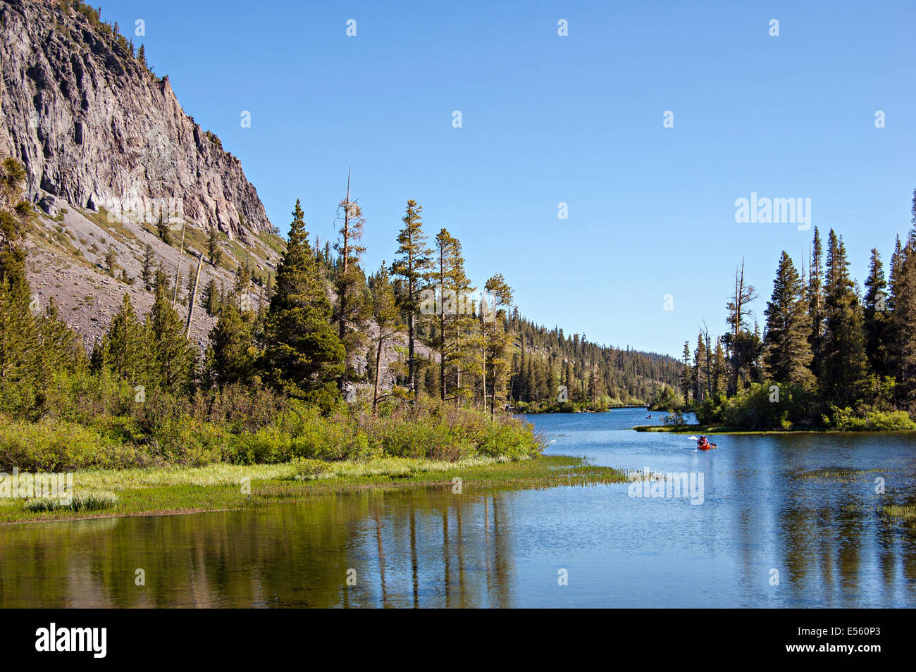 Mammoth Lakes, California. Ee.Uu. Foto de stock