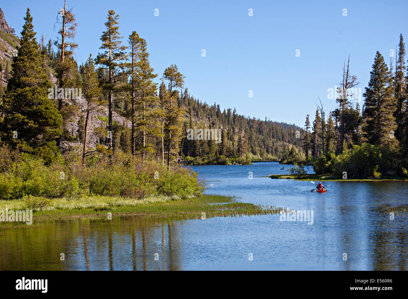 Mammoth Lakes, California. Ee.Uu. Foto de stock
