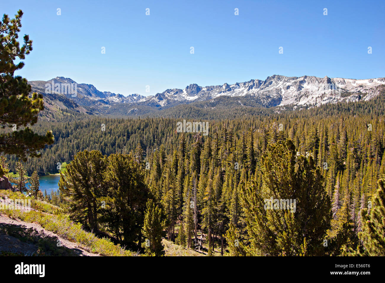Mammoth Lakes, California. Ee.Uu. Foto de stock