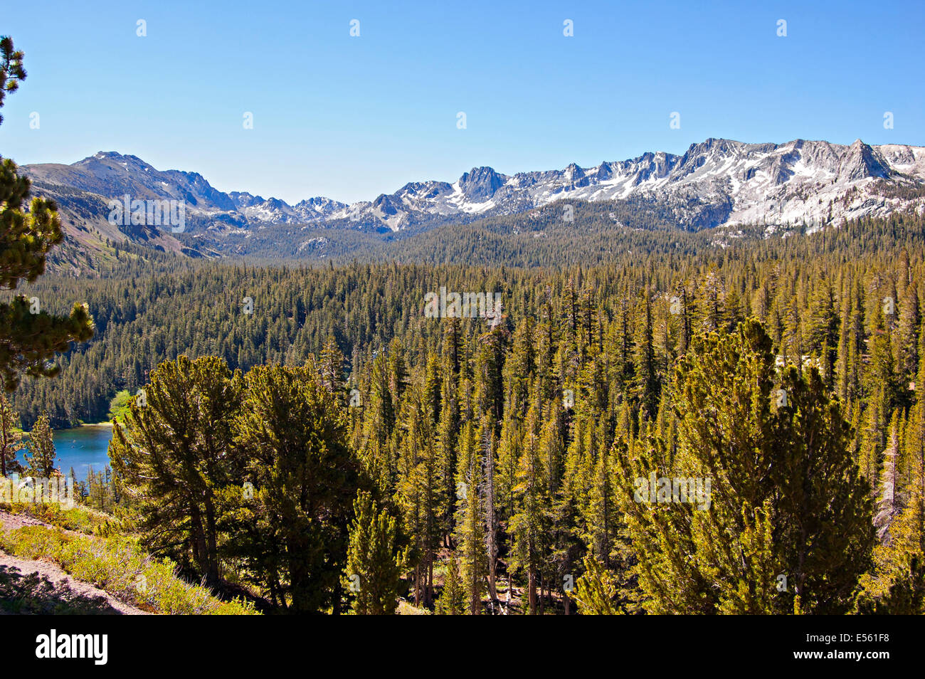 Mammoth Lakes, California. Ee.Uu. Foto de stock