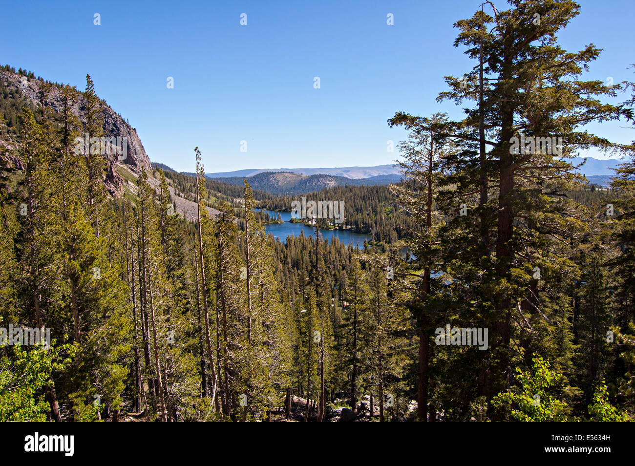 Mammoth Lakes, California. Ee.Uu. Foto de stock