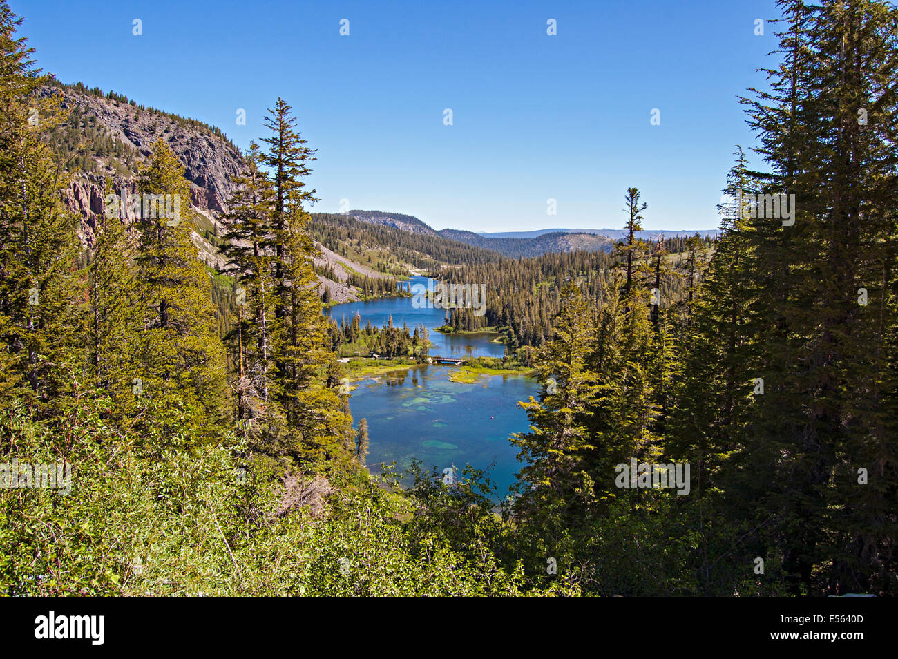 Mammoth Lakes, California. Ee.Uu. Foto de stock