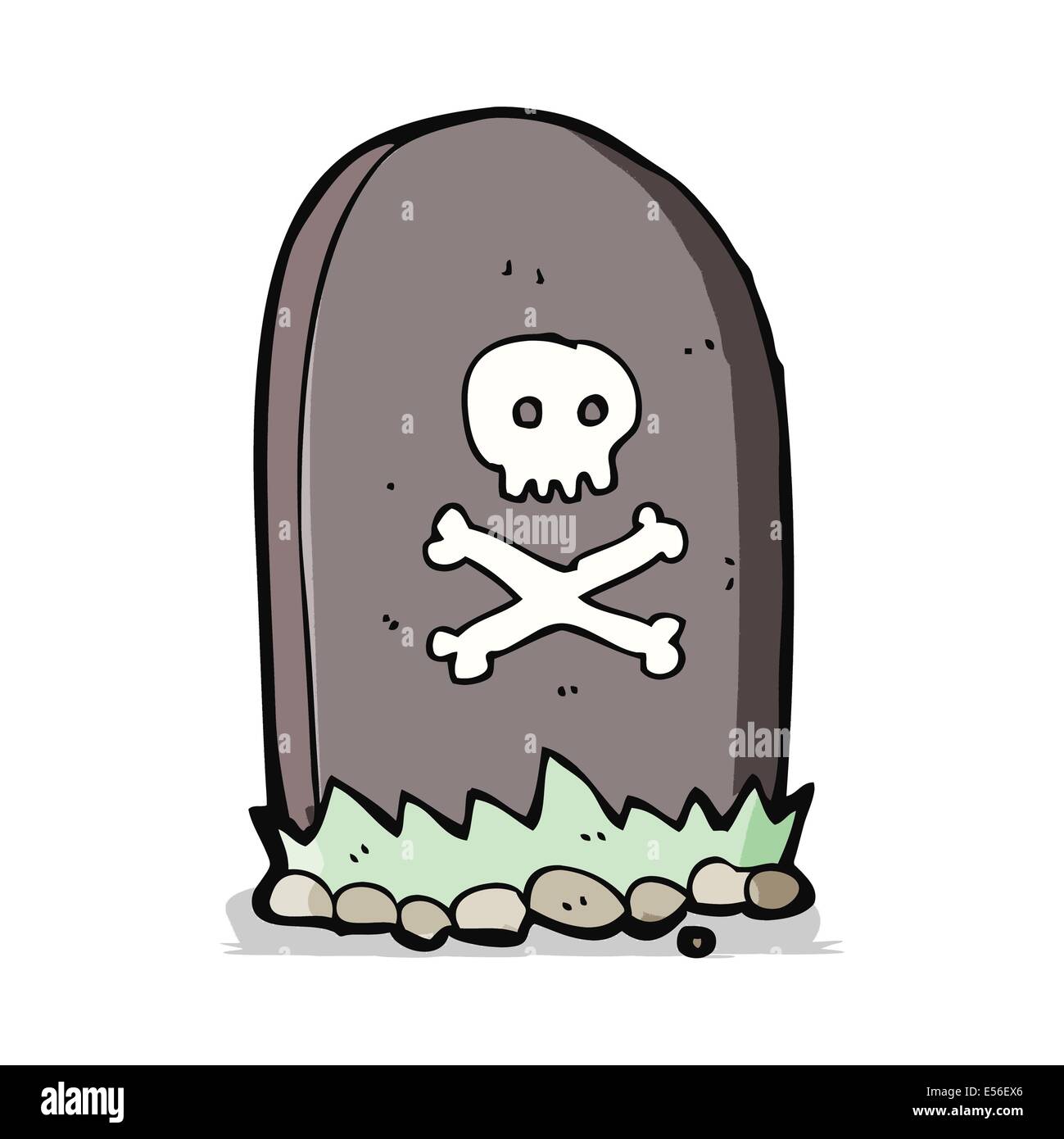 Tumba de dibujos animados Imagen Vector de stock Alamy