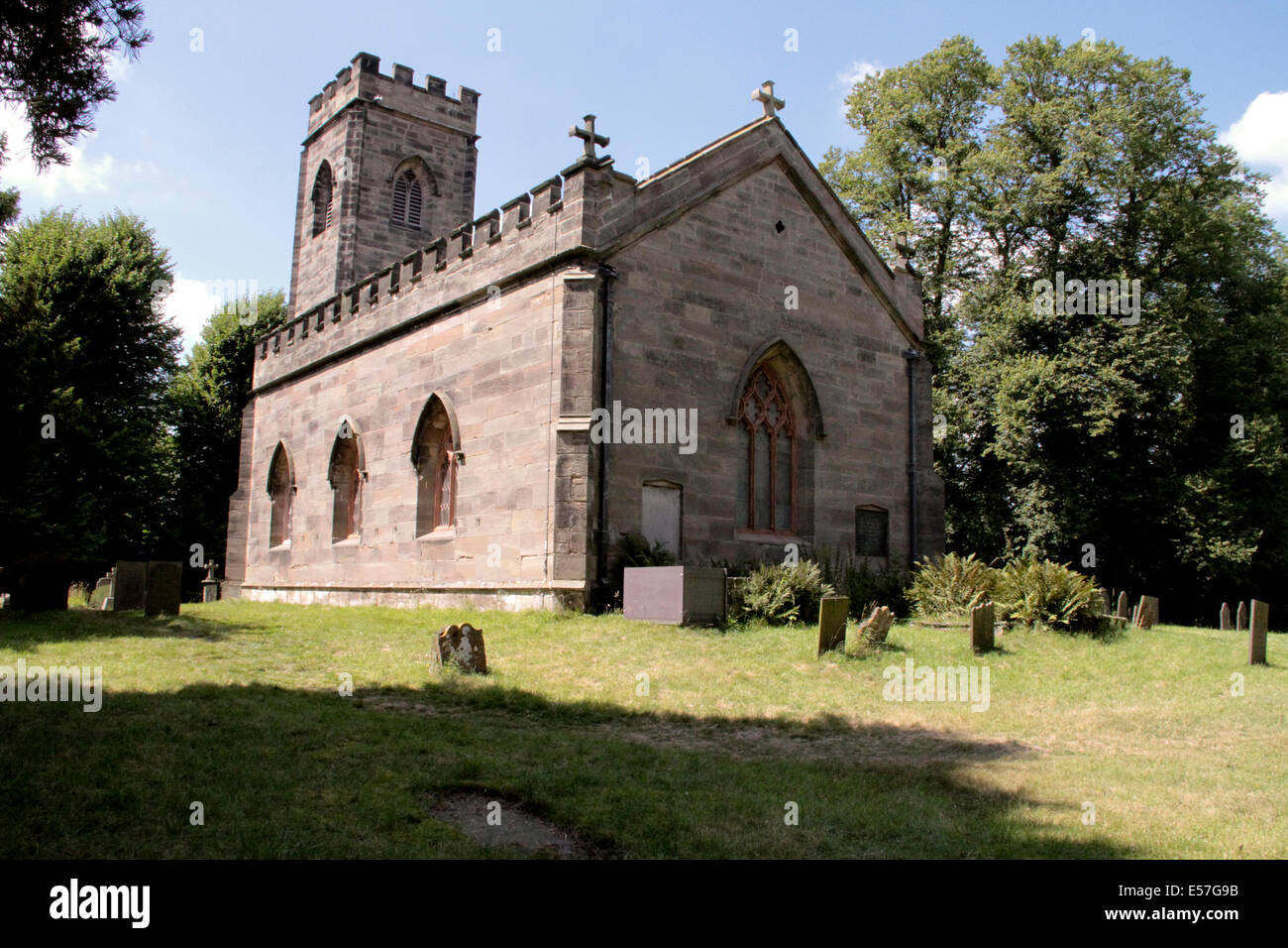 Iglesia de St Giles Foto de stock