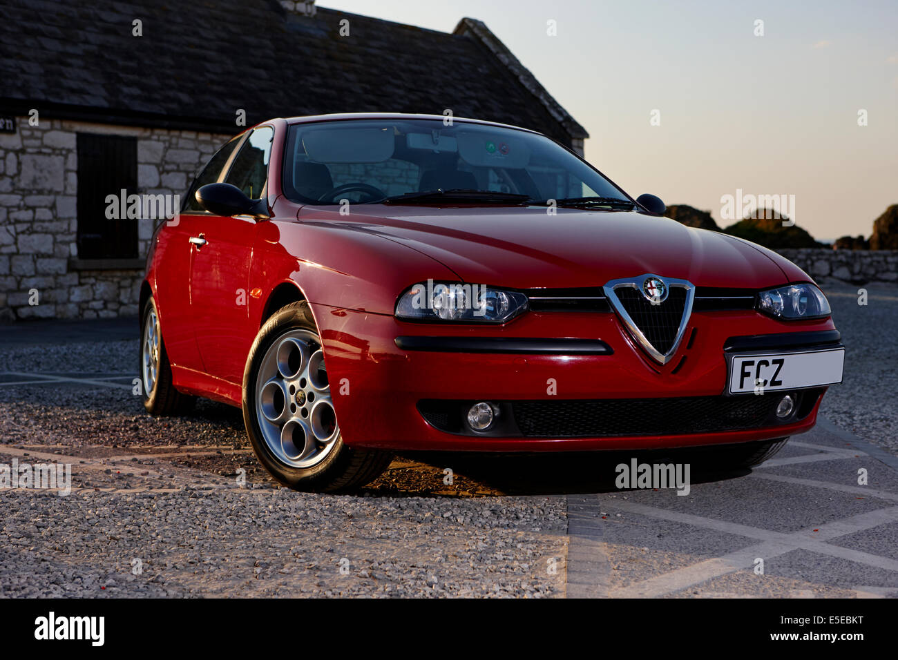 Alfa Romeo 156 Foto de stock