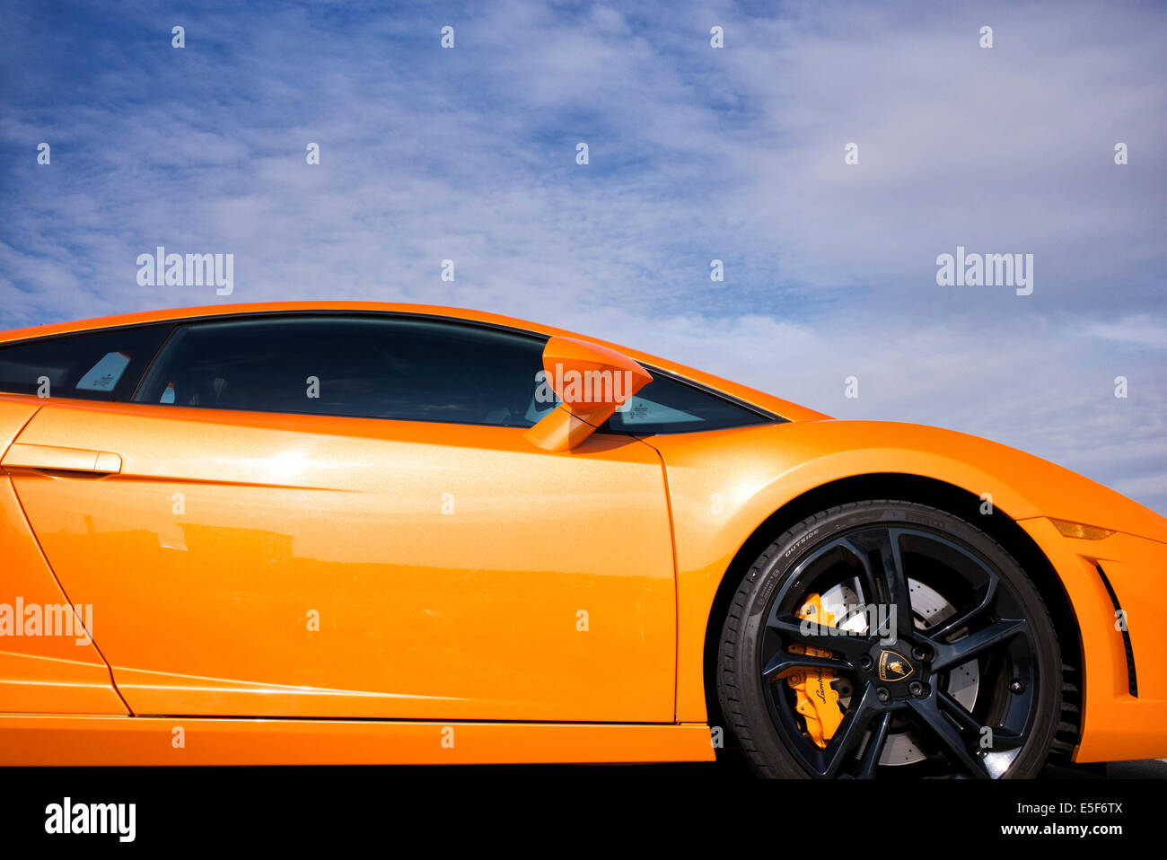 El Lamborghini Gallardo. Super coche italiano Fotografía de stock - Alamy