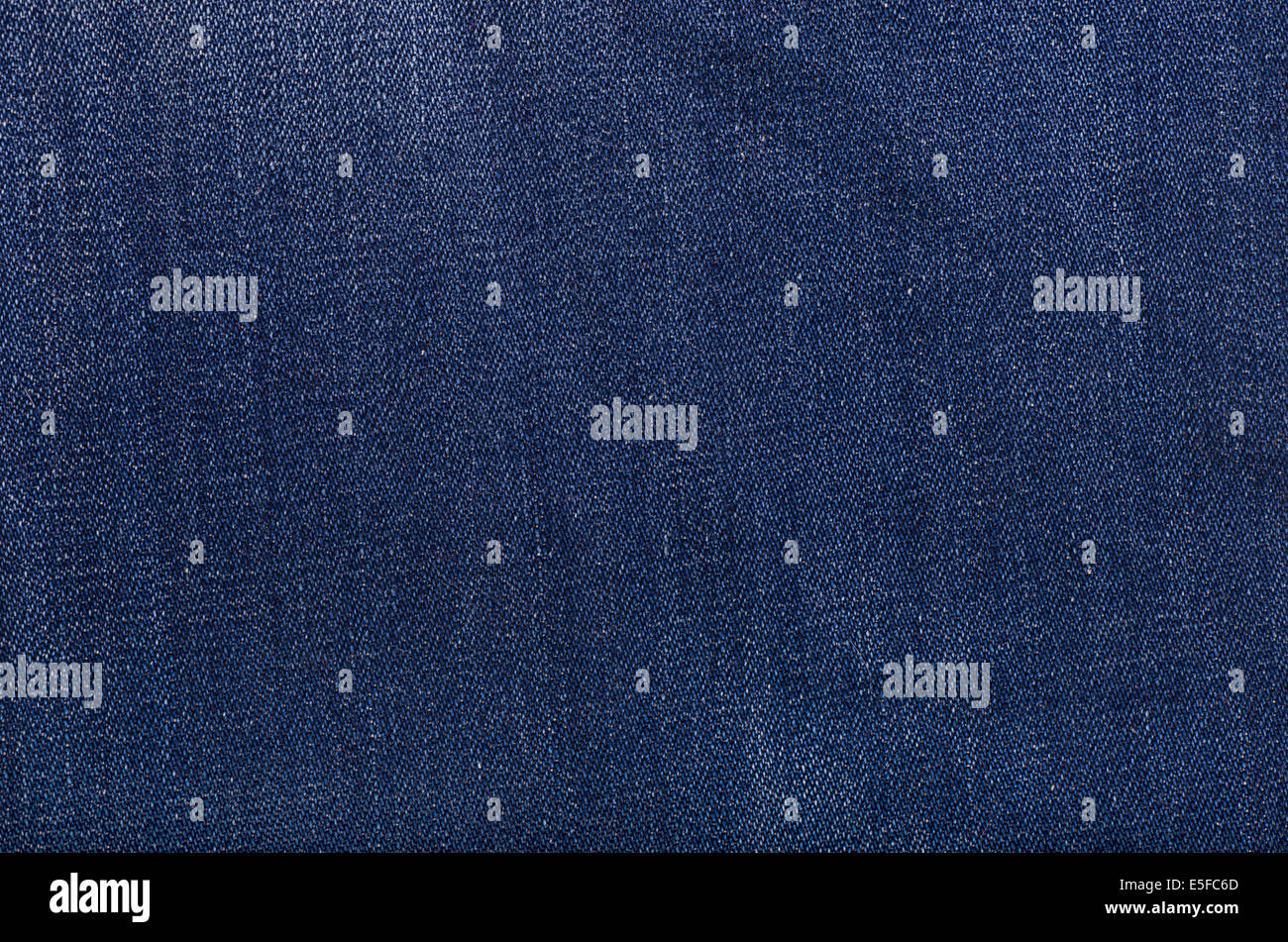 Textura de nuevo blue jeans Foto de stock