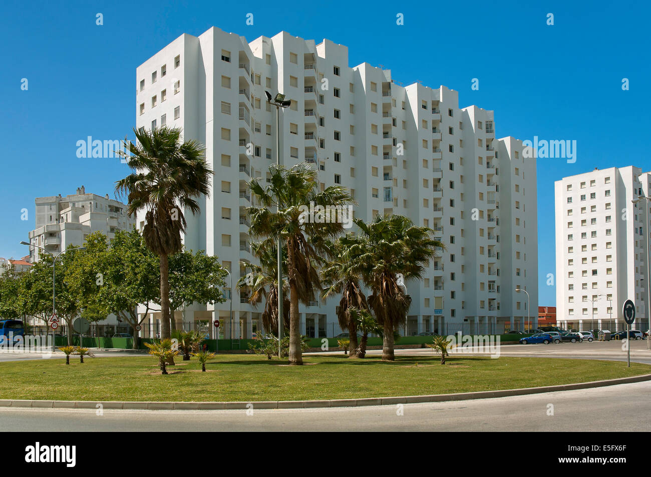 Bloques de apartamentos, El Puerto de Santa Maria, provincia de Cádiz, región de Andalucía, España, Europa Foto de stock