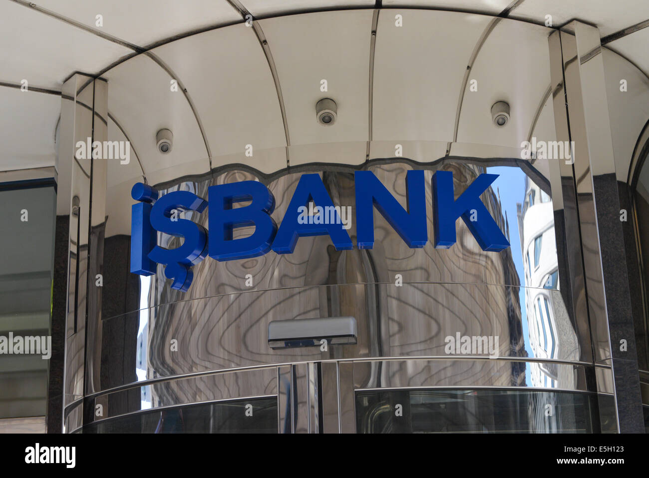 Banco turco ISBank City de Londres Foto de stock