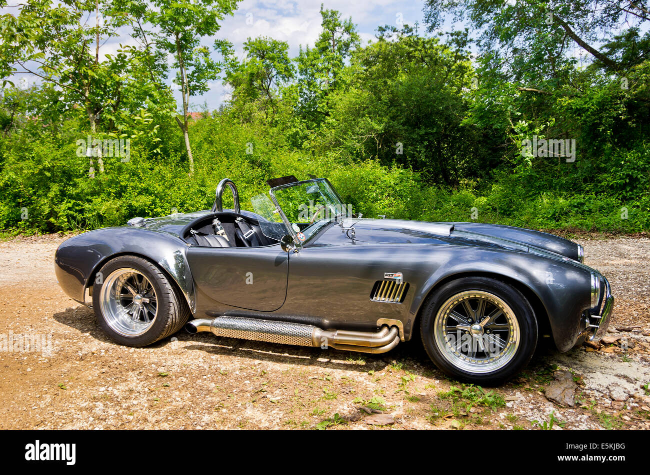 Shelby Cobra 427 coches clásicos. Foto de stock