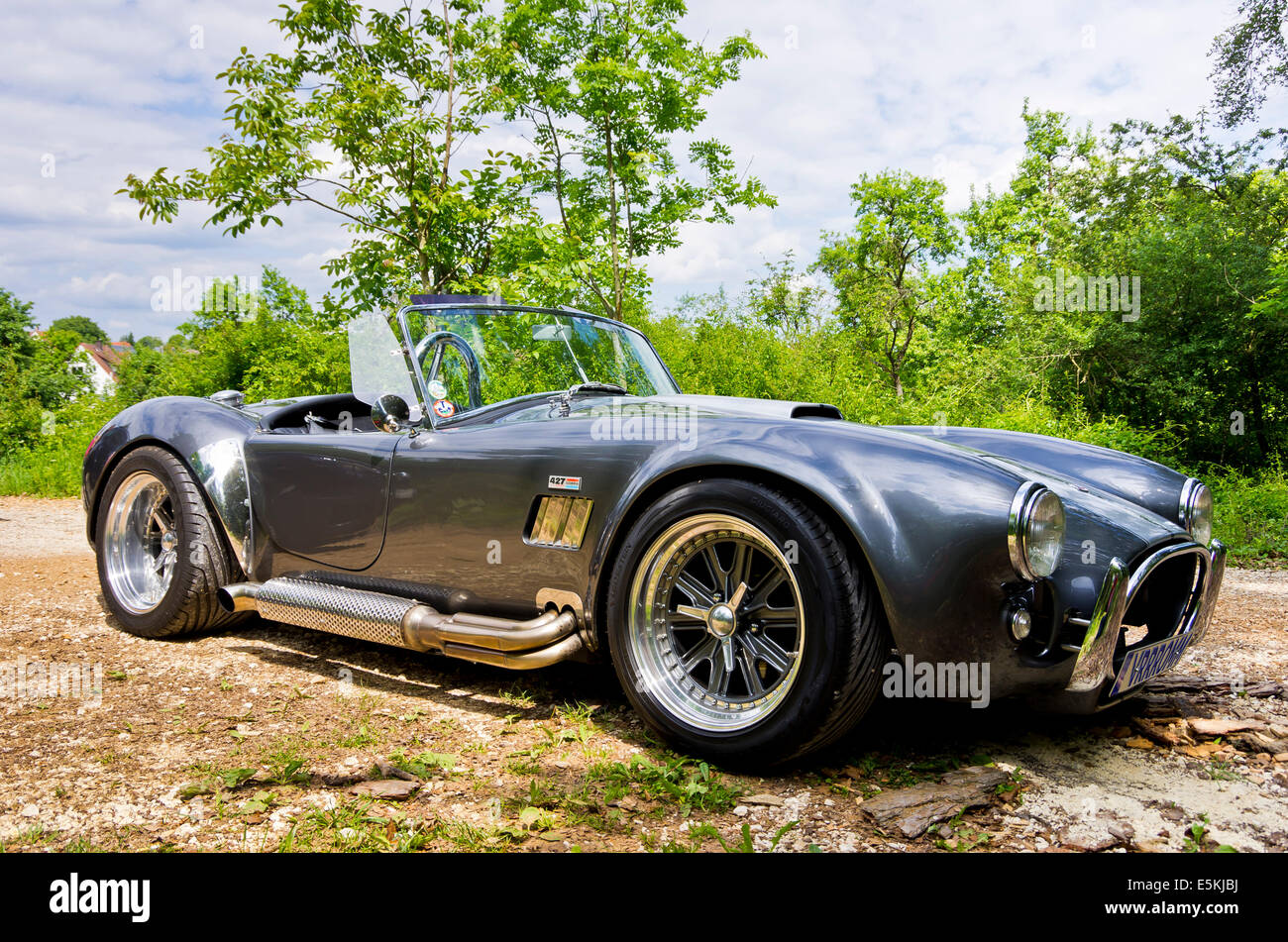 Shelby Cobra 427 coches clásicos. Foto de stock