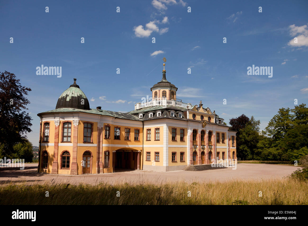 Palacio Schloss Belvedere, Weimar, Turingia, Alemania, Europa Foto de stock