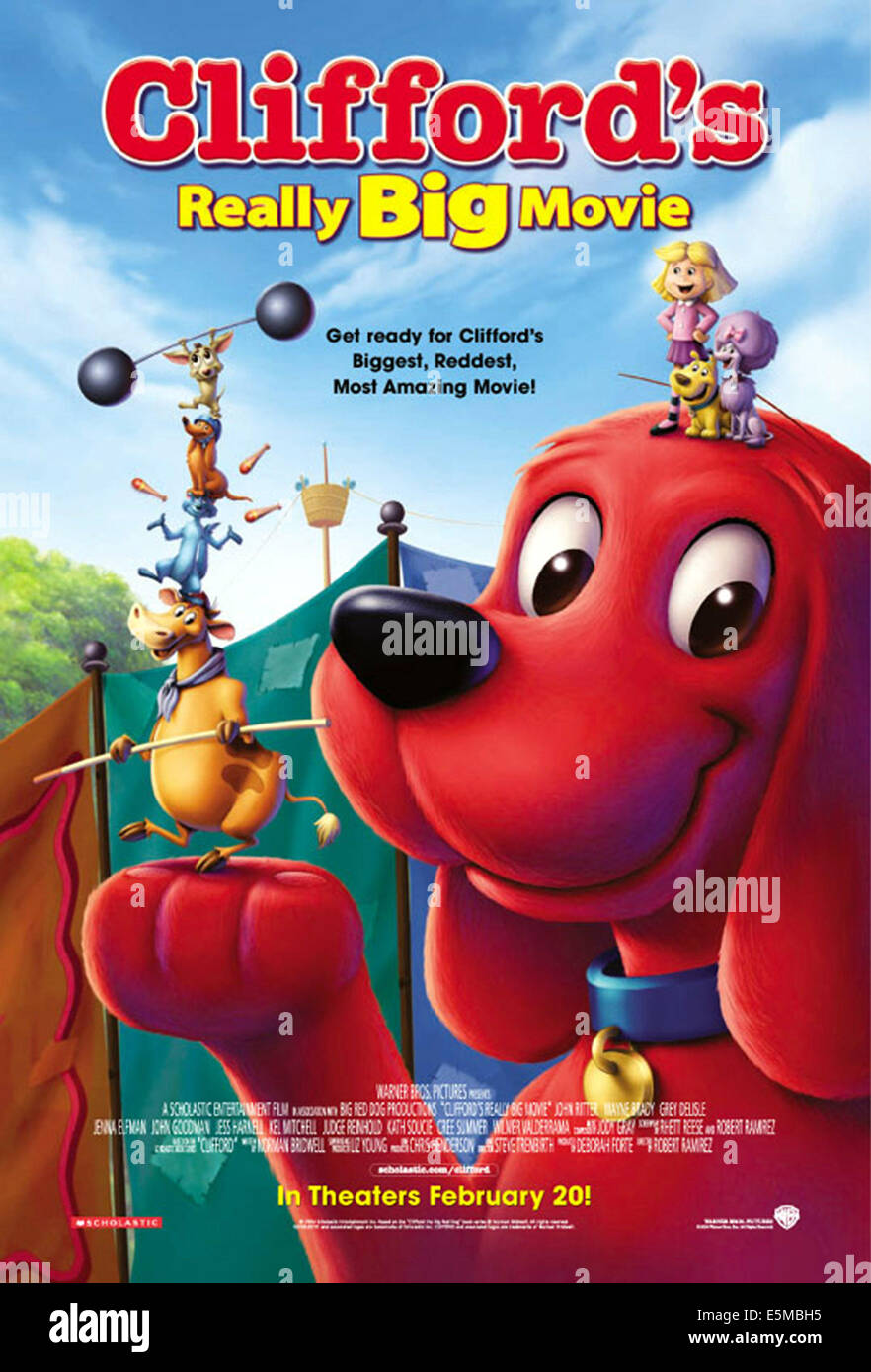 CLIFFORD ES REALMENTE GRAN PELÍCULA, Clifford El Gran Perro Rojo, 2004