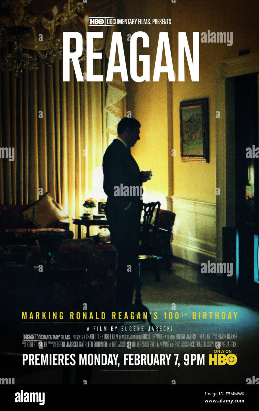REAGAN, Ronald Reagan, ©2011, HBO de cortesía/Everett Collection Foto de stock