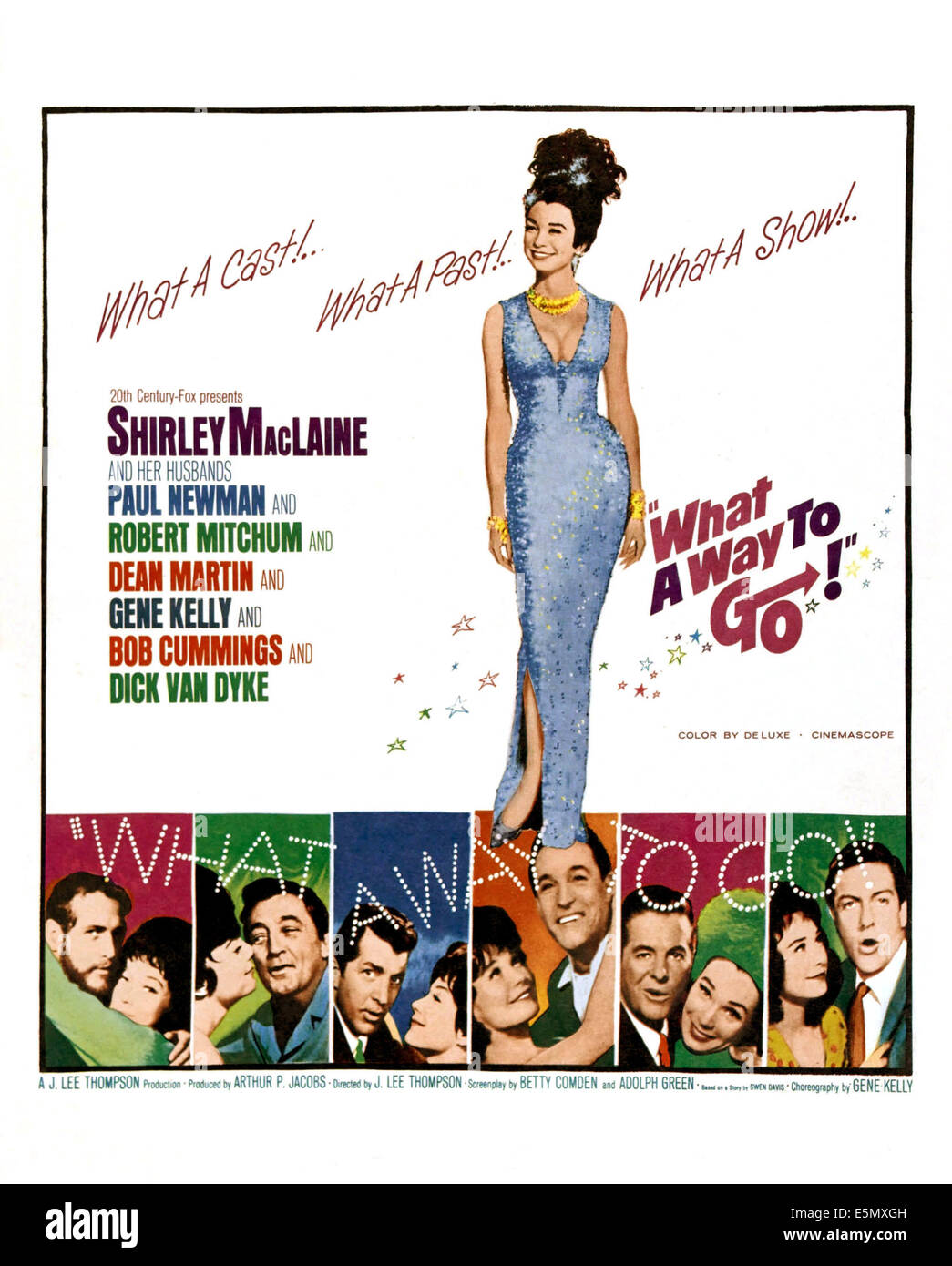 Qué manera de Go!, Shirley MacLaine, 1964. TM y Copyright © 20th Century Fox Film Corp. Todos los derechos reservados, cortesía de: Foto de stock