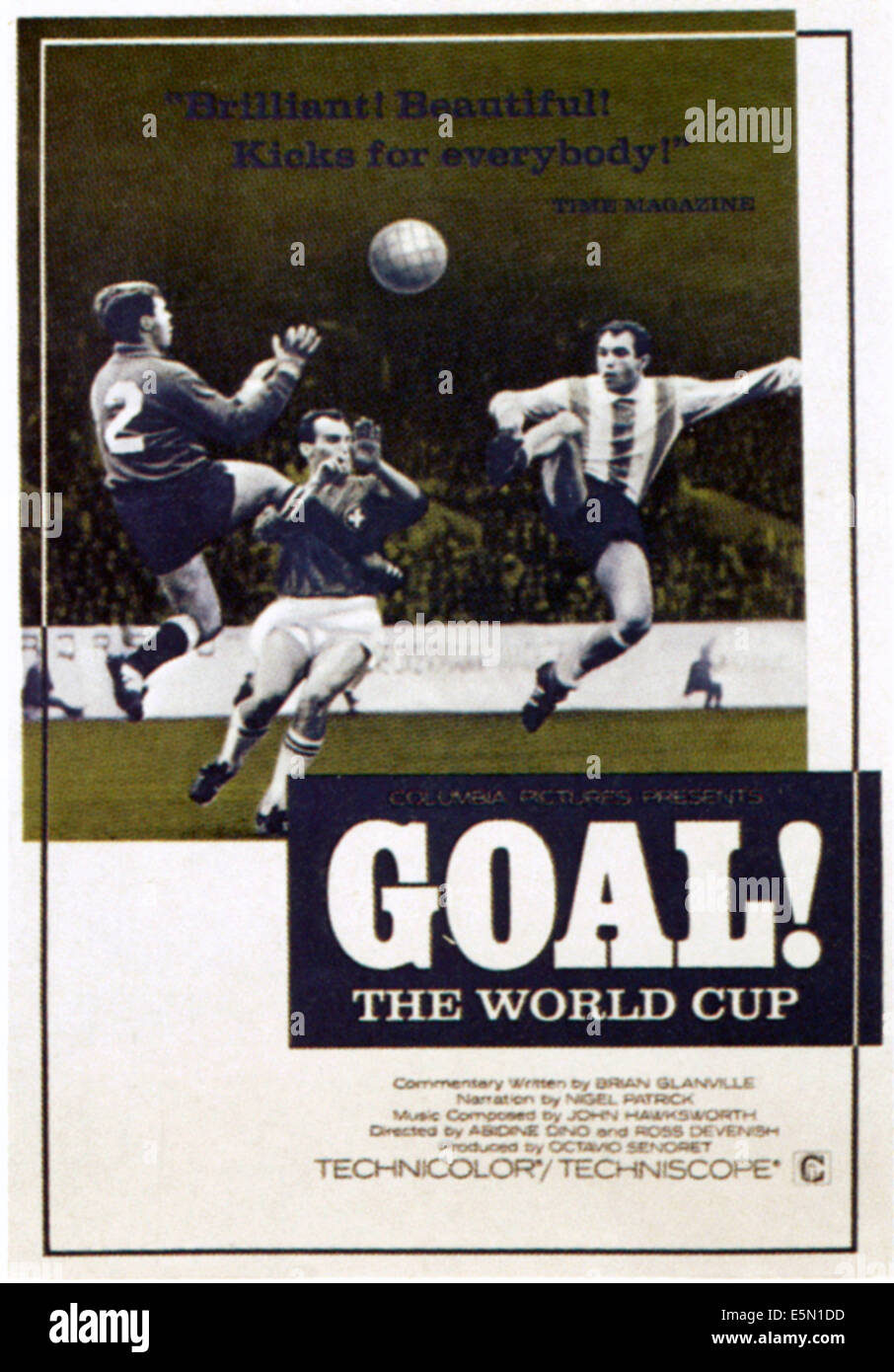 Objetivo! Copa del Mundo 1966, 1966. Foto de stock