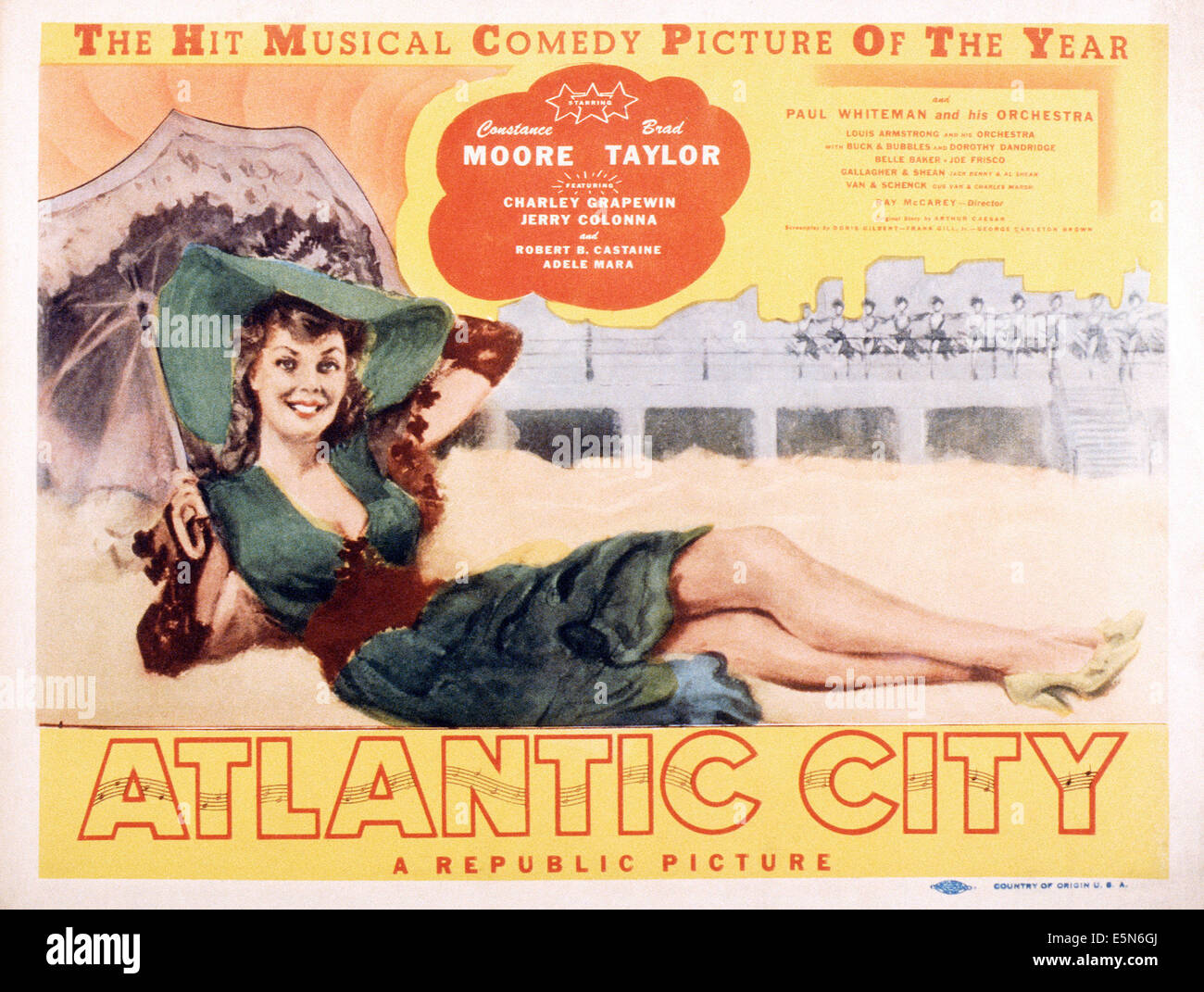 ATLANTIC CITY, Constance Moore, 1944 Foto de stock