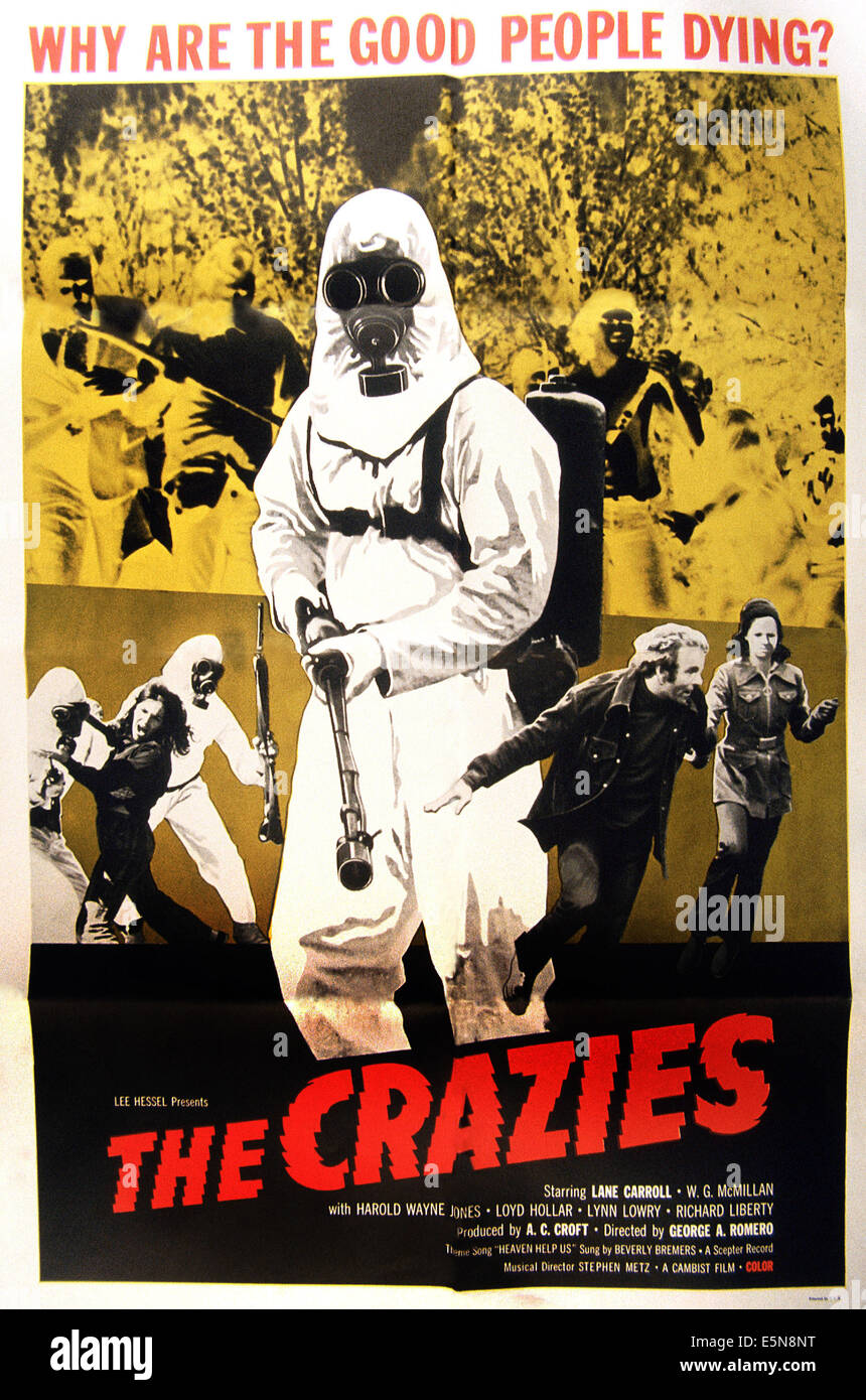 Los Crazies, 1973 Foto de stock