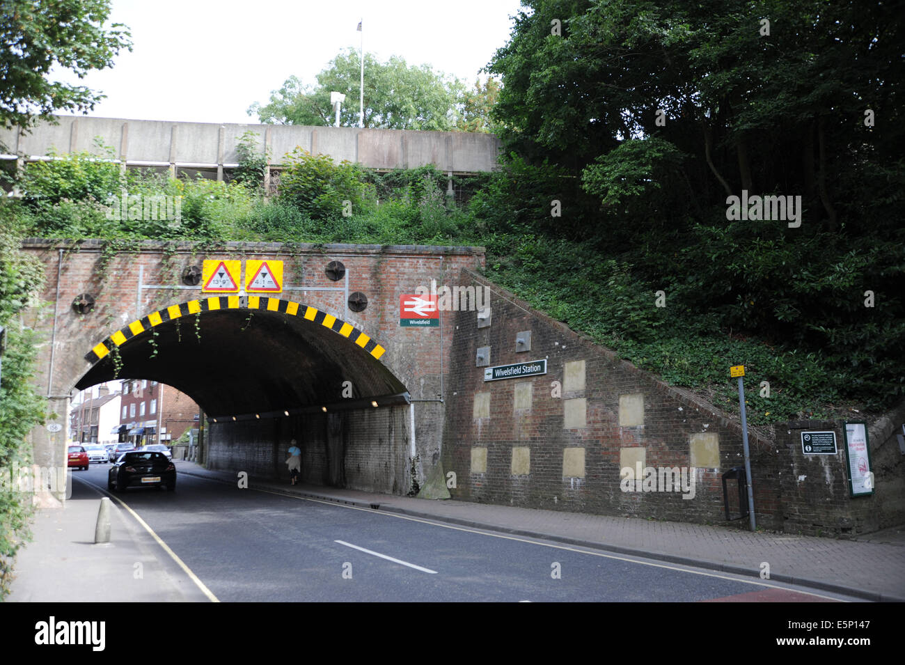 Estación de Tren Wivelsfield Burgess Hill Sussex, UK Foto de stock