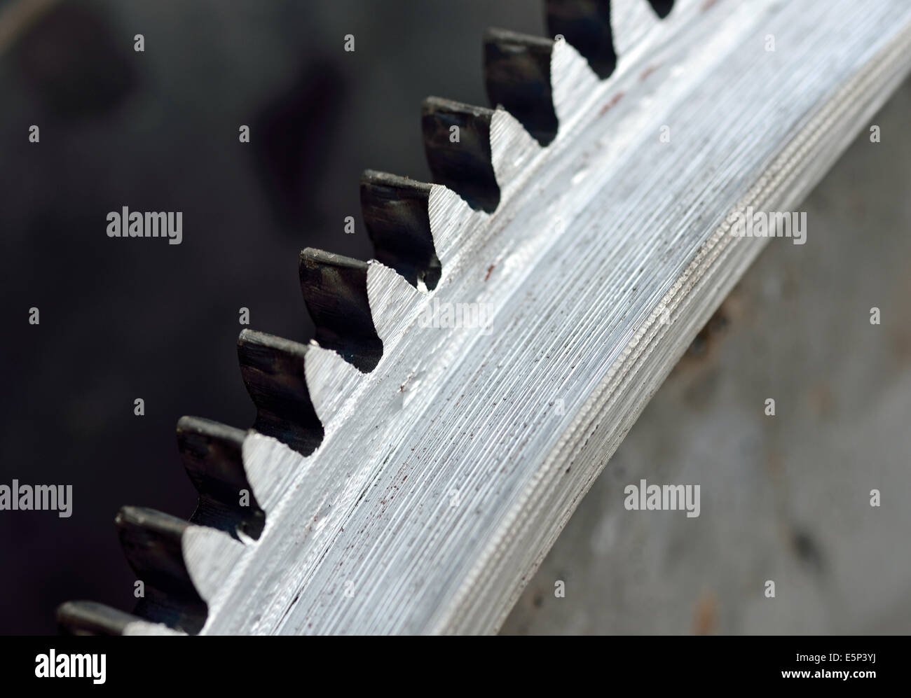 Hecha de metal gears para uso en trabajos industriales pesados Foto de stock