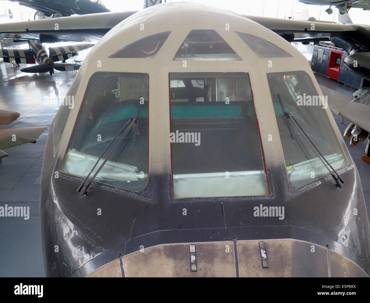 Boeing B52 en Duxford American Air Museum Foto de stock