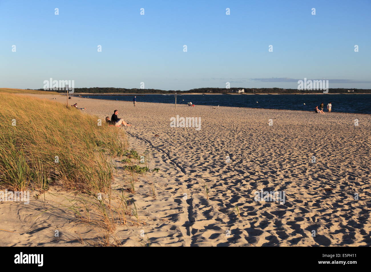 Kalmus Park Beach, Cape Cod Hyannis, Massachusetts, Nueva Inglaterra, los Estados Unidos de América, América del Norte Foto de stock