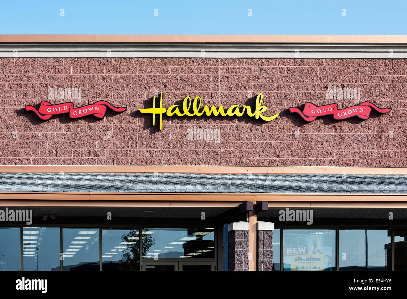 Tarjeta de felicitación de Hallmark store, Monte Laural, Nueva Jersey, EE.UU. Foto de stock