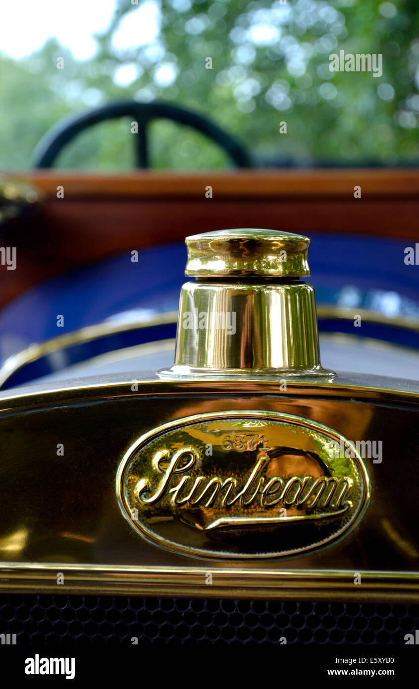 1913 Sunbeam 12/16 open Tourer (HY 77) Foto de stock