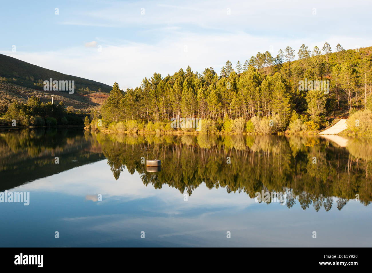 Lago de cristal Foto de stock