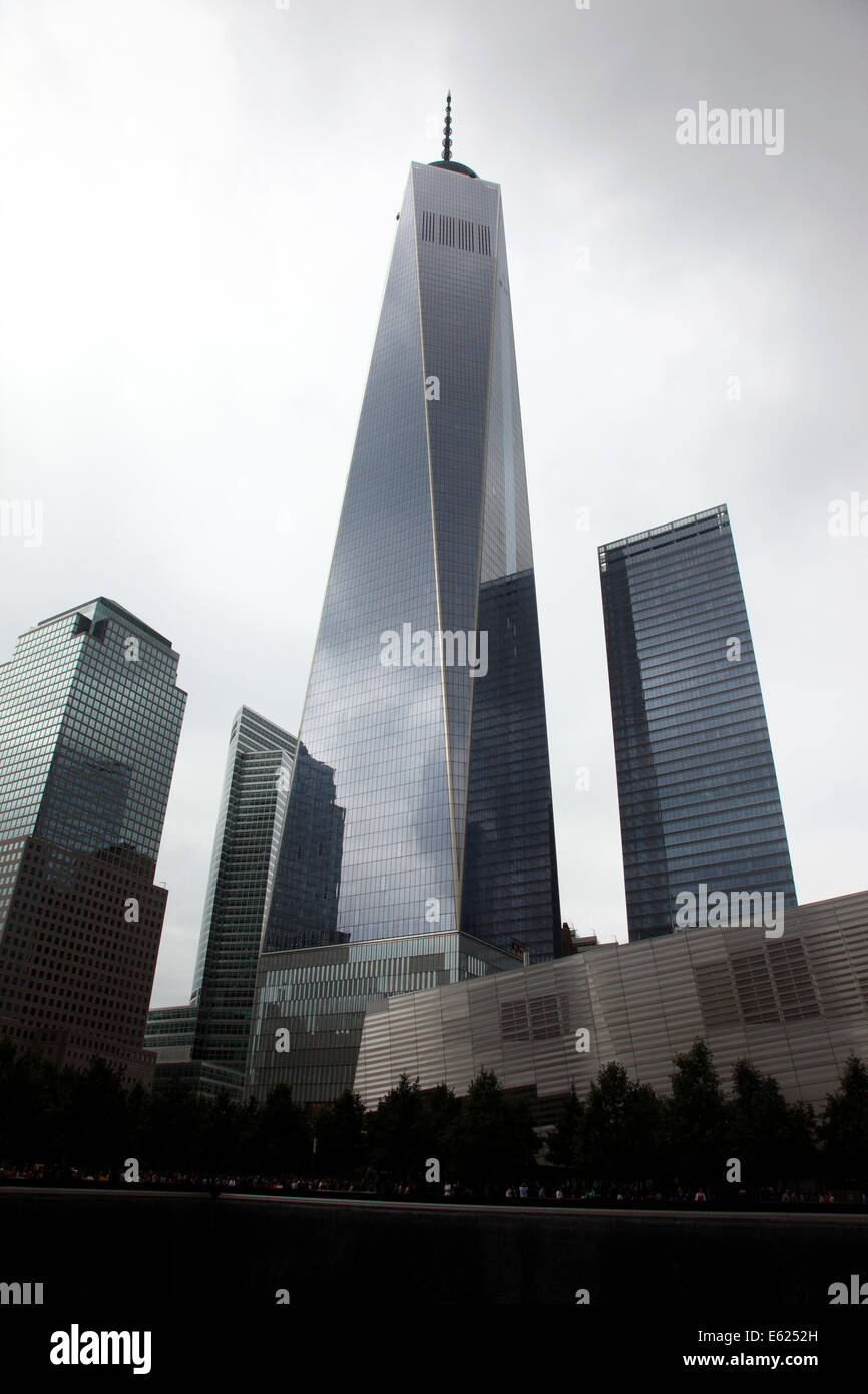 Torre de la libertad Nº 1 del World Trade Center. Foto de stock