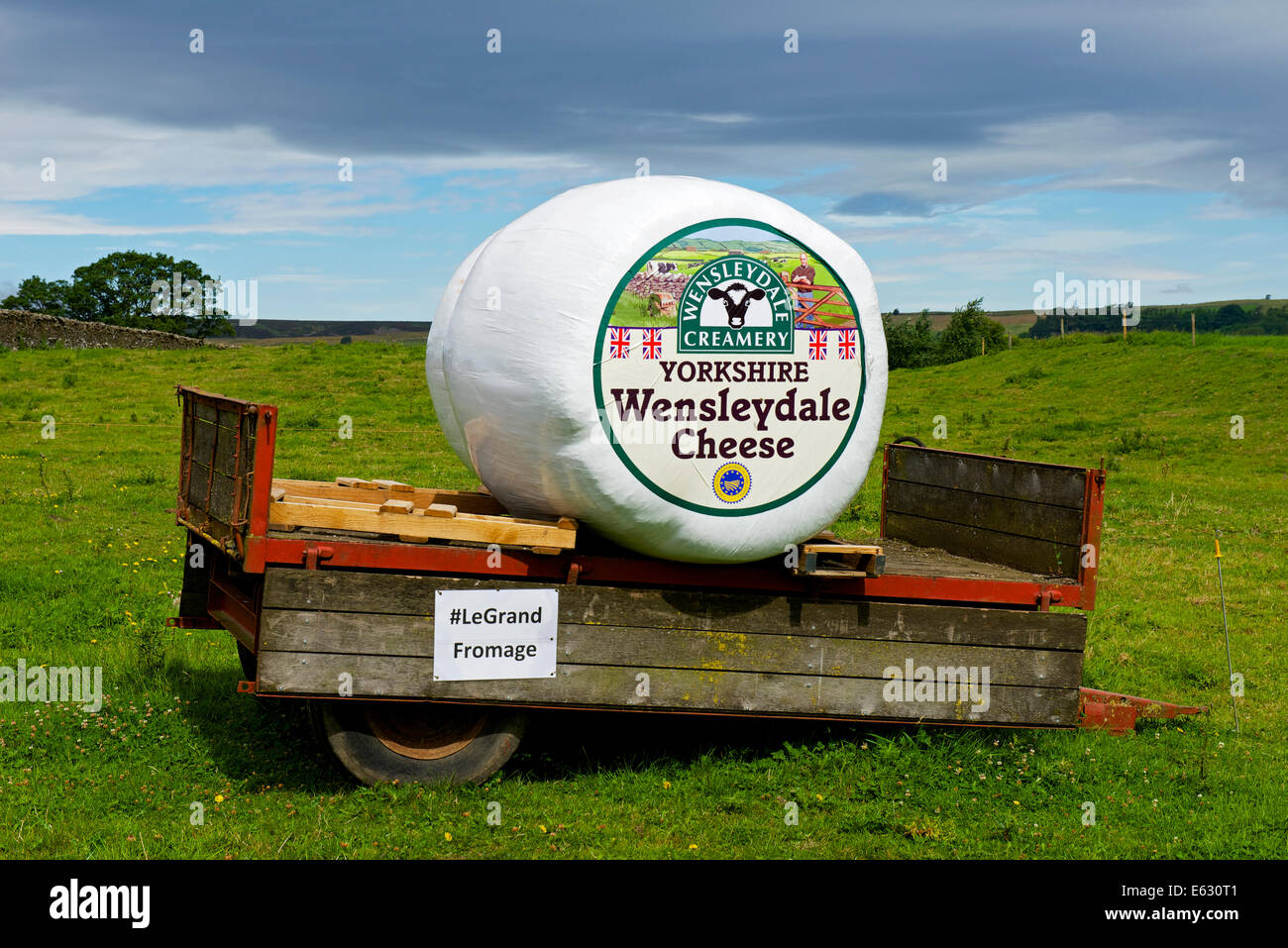 Queso Yorkshire Wensleydale Fotos e Imágenes de stock Alamy