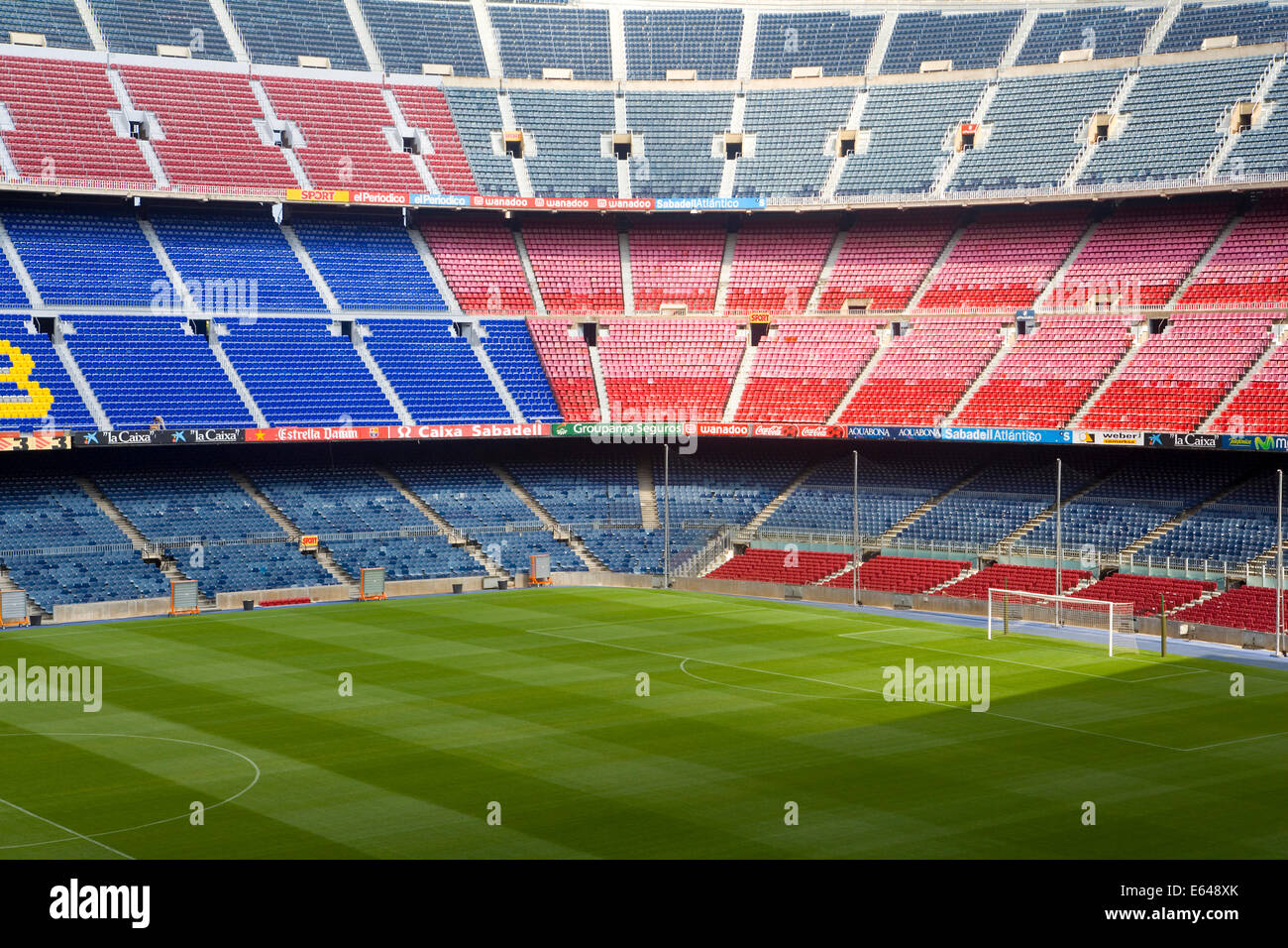 Hogar del FC Barcelona Foto de stock