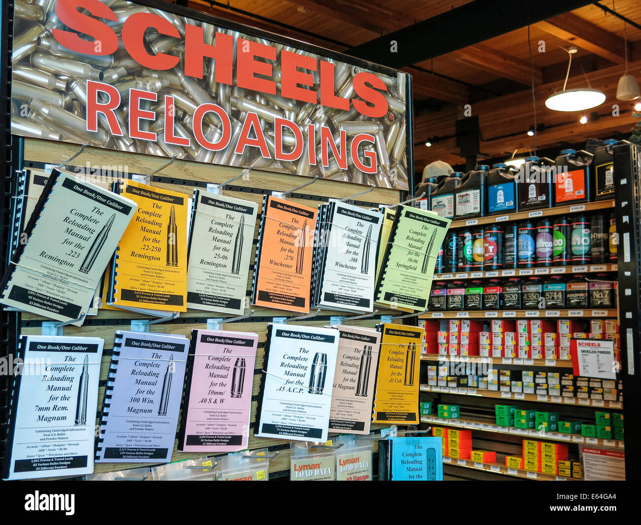 Scheels Tienda de Artículos Deportivos, Great Falls, Montana, EE.UU. Foto de stock