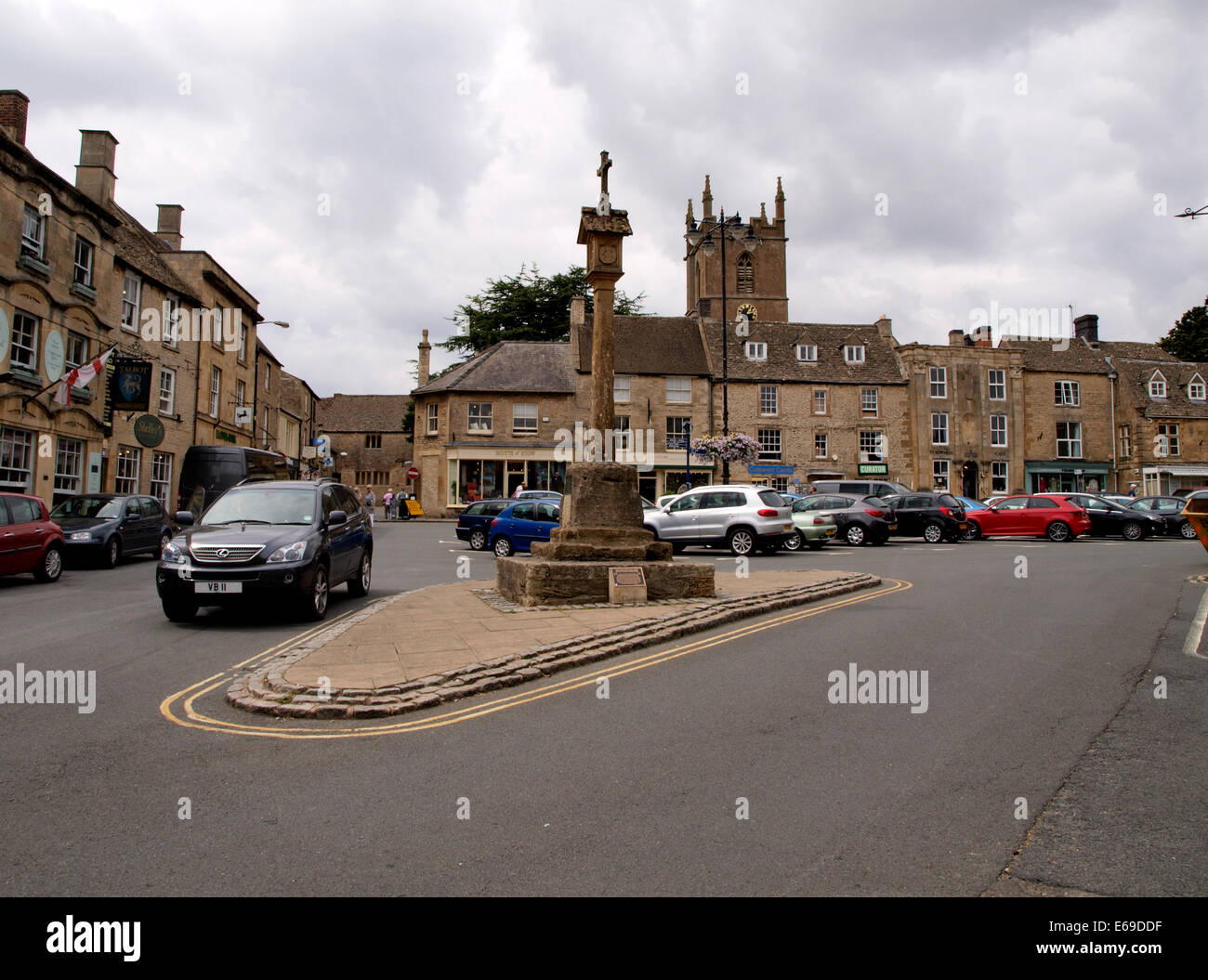 Stow-on-the-Wold, Gloucestershire, Reino Unido Foto de stock