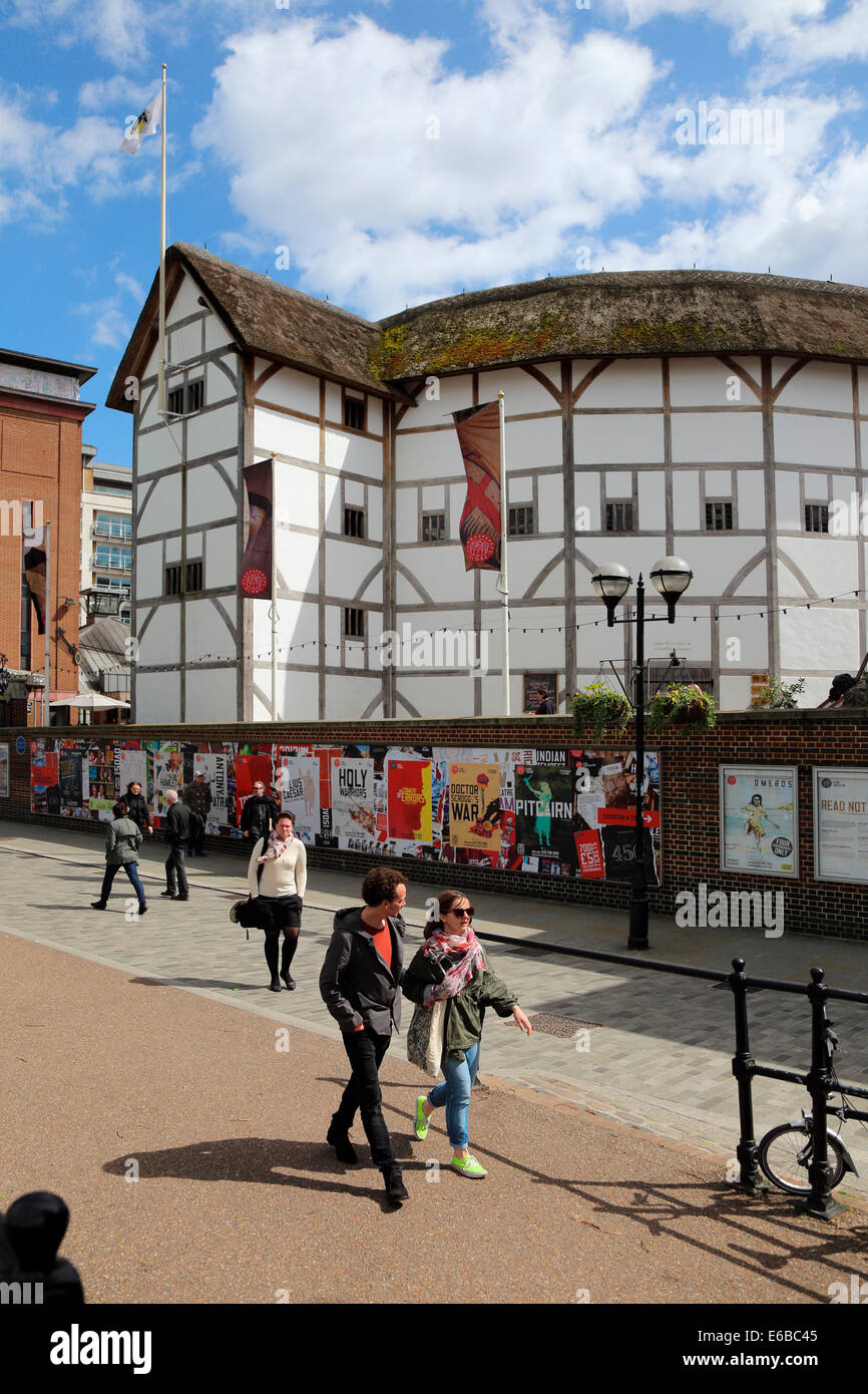 Gran Bretaña Großbritannien Shakespeare's Globe Theatre de Londres Foto de stock