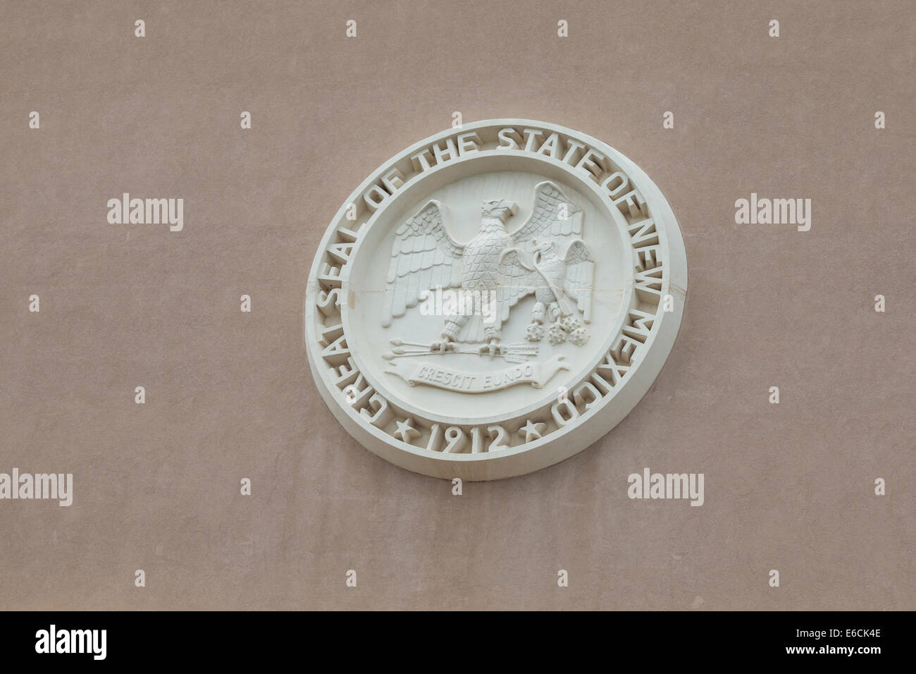 El gran sello del estado de nuevo mexico fotografías e imágenes de alta