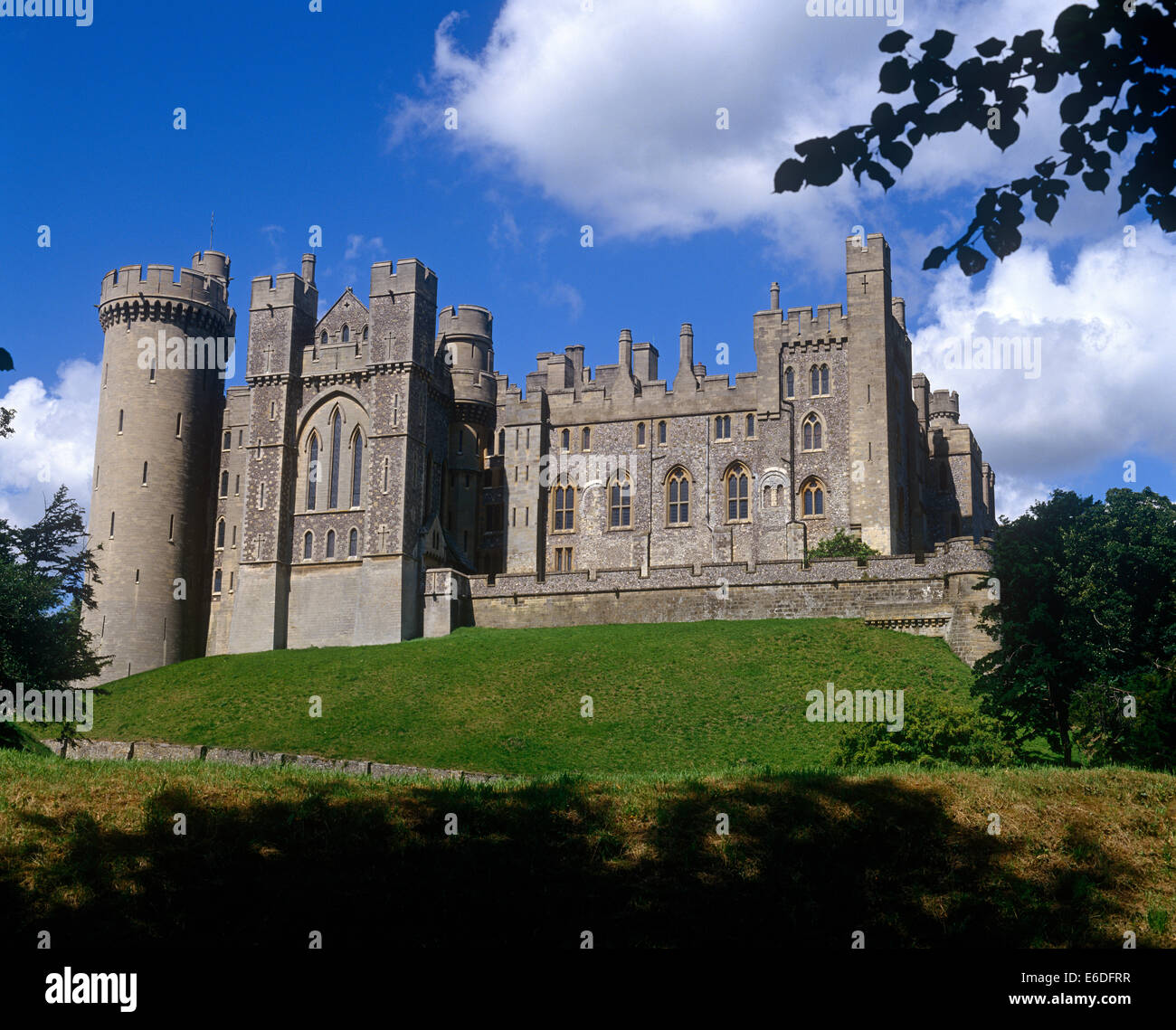 Arundel Castle West Sussex, UK Foto de stock