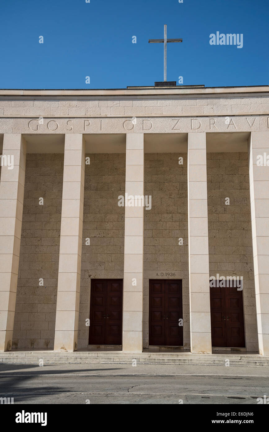 Iglesia de Nuestra Señora de la buena salud, Gospe od Zdravlja, Trg Gaje  Bulata, Split, Croacia Fotografía de stock - Alamy